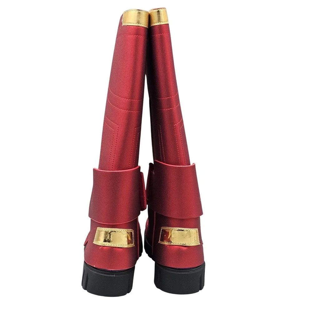 Rubie's Women's Size 9 Captain Marvel‎ Boots Cosplay Costume Dress Up Outfit - Picture 4 of 7